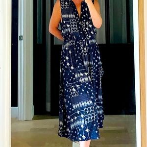 & Other stories Midi dress with front zip